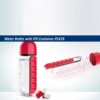 Water Bottle with Pill Container PC478
