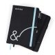 Themo PU leather Notebook with sleeves PNS01