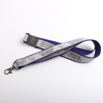 Polyester with Glitter Lanyard LY003